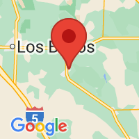 Map of Dos Palos, CA